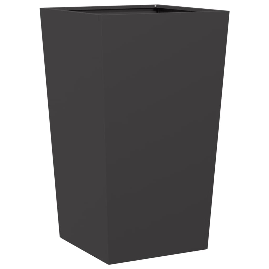 Vidaxl Planning Box 45x45x75 cm ocel černá