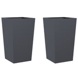 Vidaxl Fiorsters 2 ST 45x45x75 cm in acciaio antracite