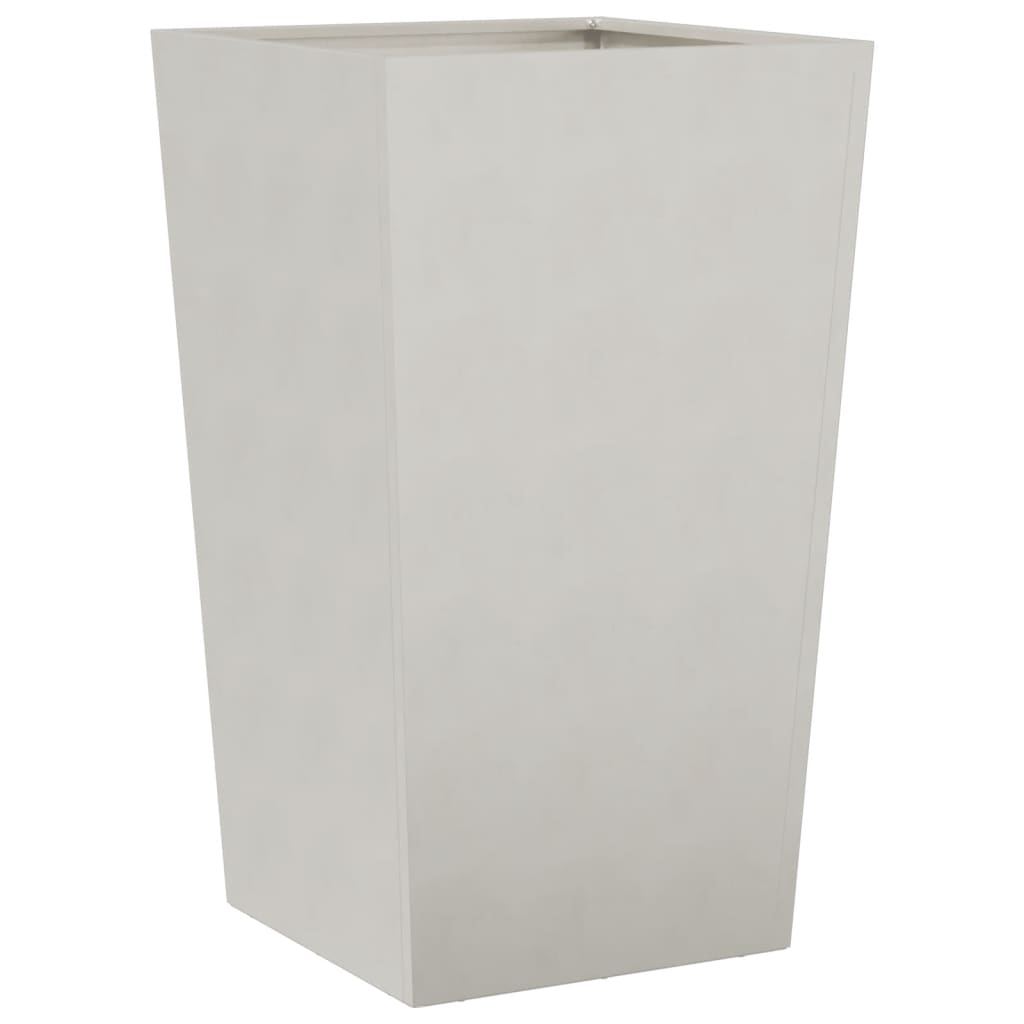 Casella di pianificazione Vidaxl 45x45x75 cm in acciaio inossidabile