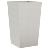 Casella di pianificazione Vidaxl 45x45x75 cm in acciaio inossidabile