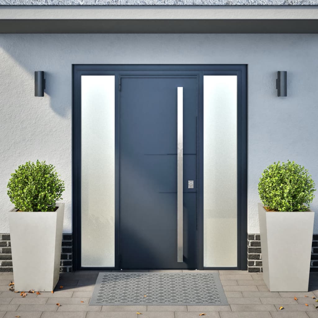 Vidaxl Fioters 2 ST 45x45x75 cm in acciaio inossidabile