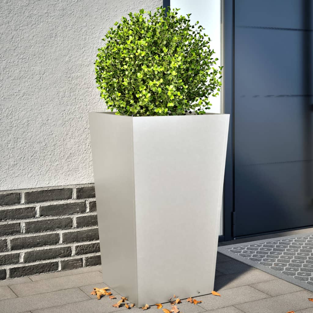 Vidaxl Fioters 2 ST 45x45x75 cm in acciaio inossidabile