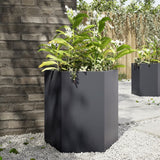 Vidaxl Planetnet Hexagon 46x40x45 cm Stahl anthracit -cored