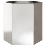 Vidaxl Plannet Hexagon 46x40x45 cm nerjavno jeklo