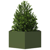 Vidaxl Plannet Hexagon 104x90x45 cm Olivově zelená