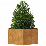 Vidaxl Planter Big Hexhoek 104x90x45 cm povětrnostní ocel