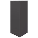 Vidaxl Planter Triangle 40x34,5x70 cm Ocel Black