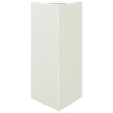 Vidaxl Plannet Triangle 40x34,5x70 cm Steel White