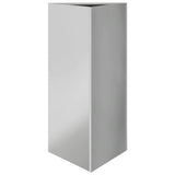 VidaXL Planter triangle 40x40x75 cm galvanized steel