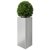VidaXL Planter triangle 40x40x75 cm galvanized steel