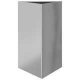 Vidaxl Planter Triangle 50x43x75 cm galvanizovaná ocel