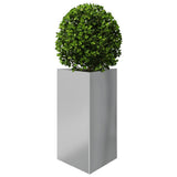 Vidaxl Planter Triangle 50x43x75 cm galvanizovaná ocel