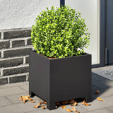 Vidaxl Planning Box 30x30x30 cm stål svart