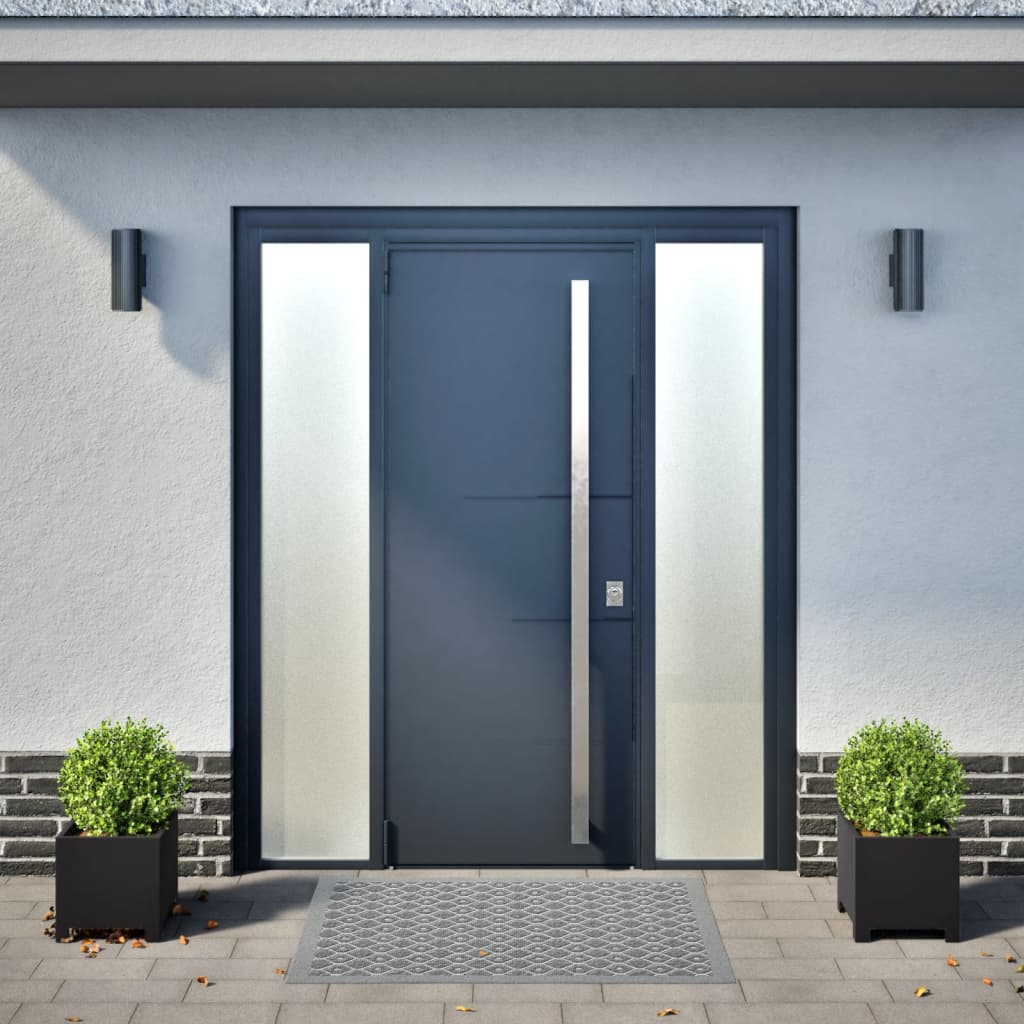 Vidaxl fioriere 2 St 30x30x30 cm in acciaio nero
