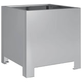 Květináč Vidaxx 30x30x30 cm pozinkovaná ocel
