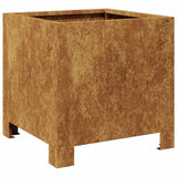 Casella di pianificazione Vidaxl 30x30x30 cm Acciaio meteorologico