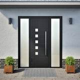 Vidaxl Planters 2 st 30x30x30 cm Weather steel