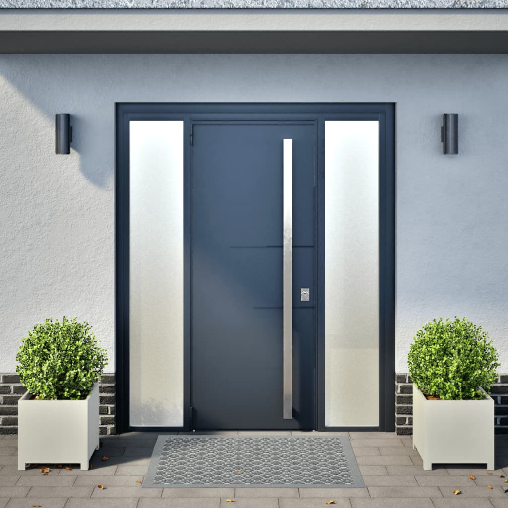 Vidaxl fioriere 2 St 40x40x40 cm acciaio bianco