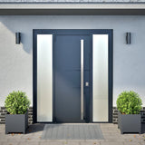 Vidaxl Planters 2 st 40x40x40 cm steel anthracite -colored