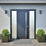 Vidaxl fioriere 2 ST 40x40x40 cm in acciaio verde oliva