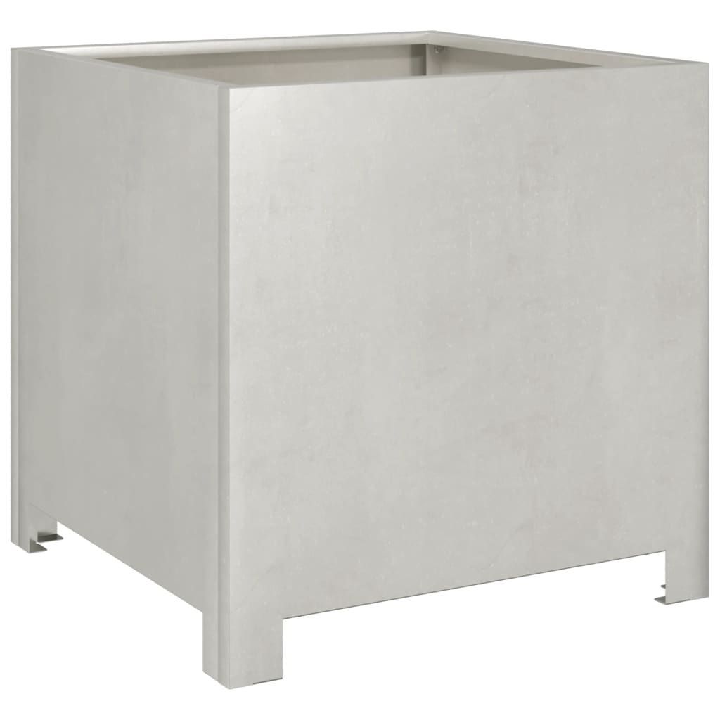 Banco pianta Vidaxl 40x40x40 cm in acciaio inossidabile
