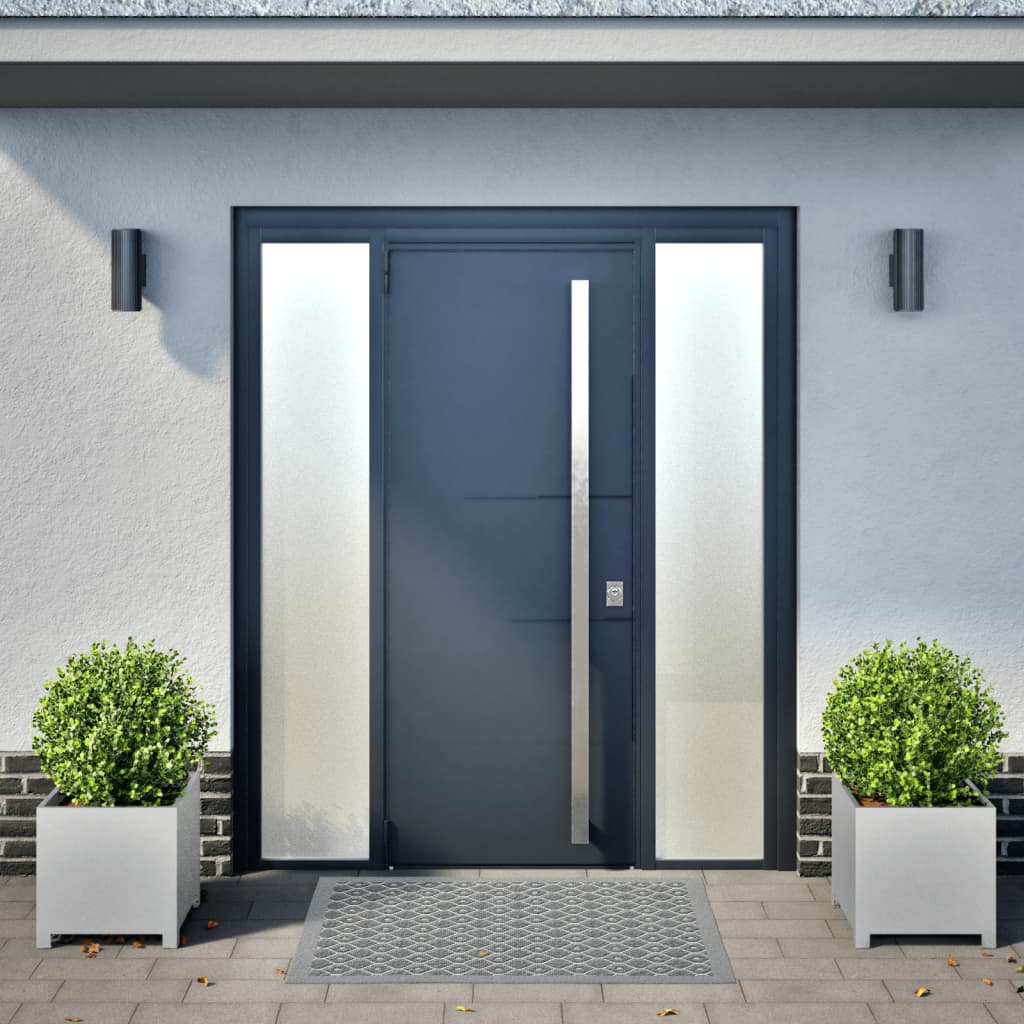 Vidaxl Planters 2 st 40x40x40 cm galvaniséiert Stol