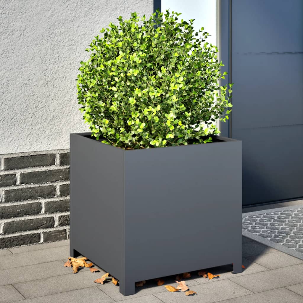 VIDAXL PIANIFICAZIONE CASSIONE 50X50X50 CM ANTRACITO ANTRACIO