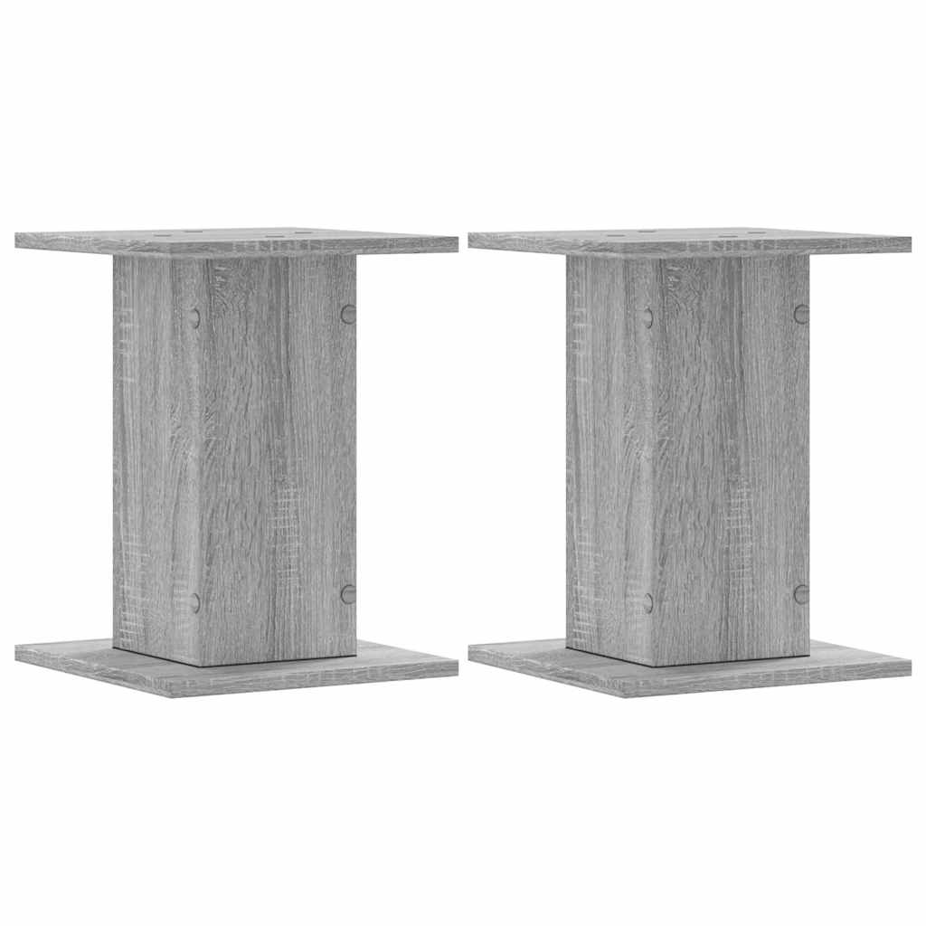 Le haut-parleur Vidaxl comprend 2 PCS 30x30x40 cm en bois de bois de bois sonoma