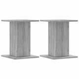 Le haut-parleur Vidaxl comprend 2 PCS 30x30x40 cm en bois de bois de bois sonoma