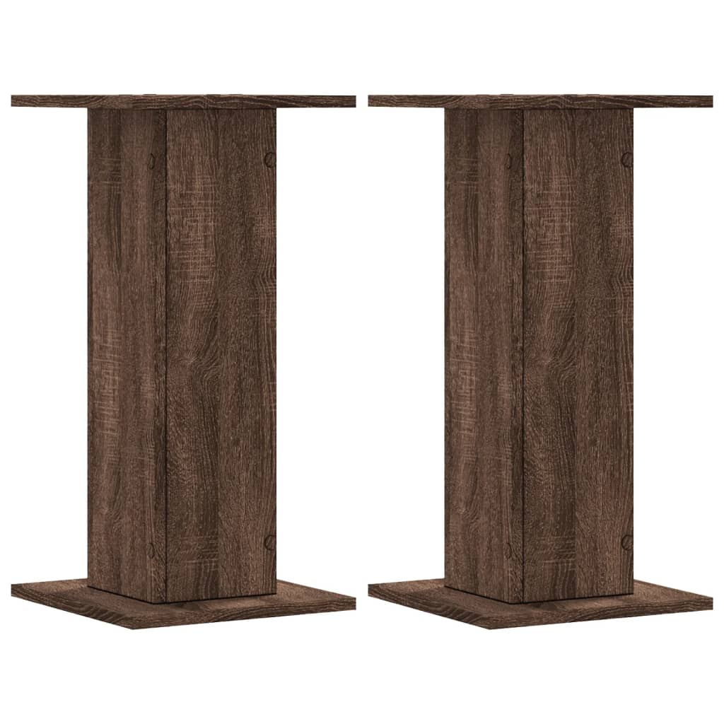 Le haut-parleur Vidaxl comprend 2 PCS 30x30x60 cm en bois de bois de bois transformé