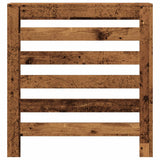 Vidaxl radiatorombouw 78x20x82 cm bewerkt hout oud hout