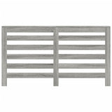 Vidaxl radiatorombouw 149x20x82 cm bewerkt hout grijs sonoma eiken