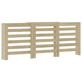 Vidaxl Radiatorom Construction 205x21.5x83.5 cm Couleur de chêne sonoma en bois transformé