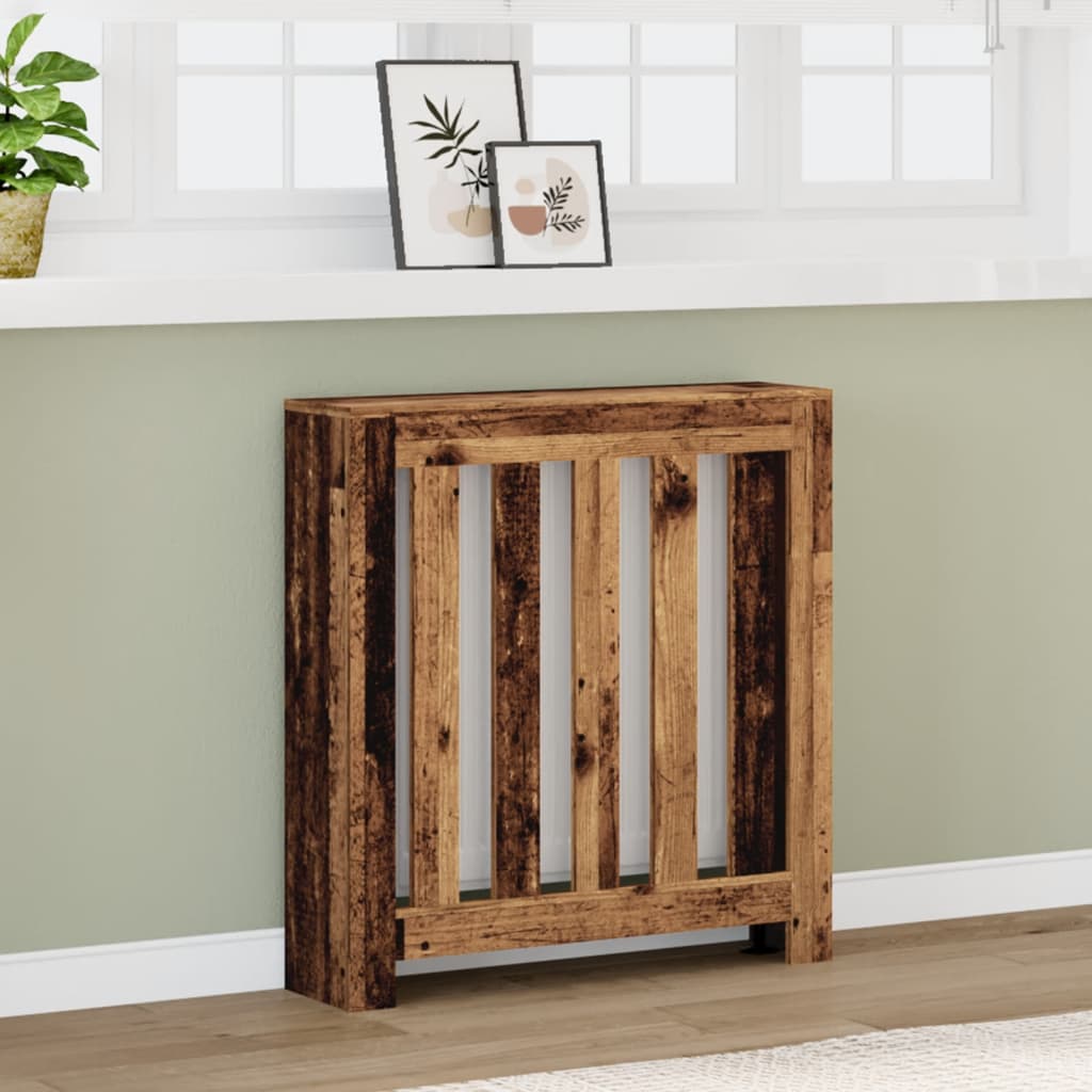 Vidaxl Radiatorom construction 78x20x82 cm Processed Wood Old Wood