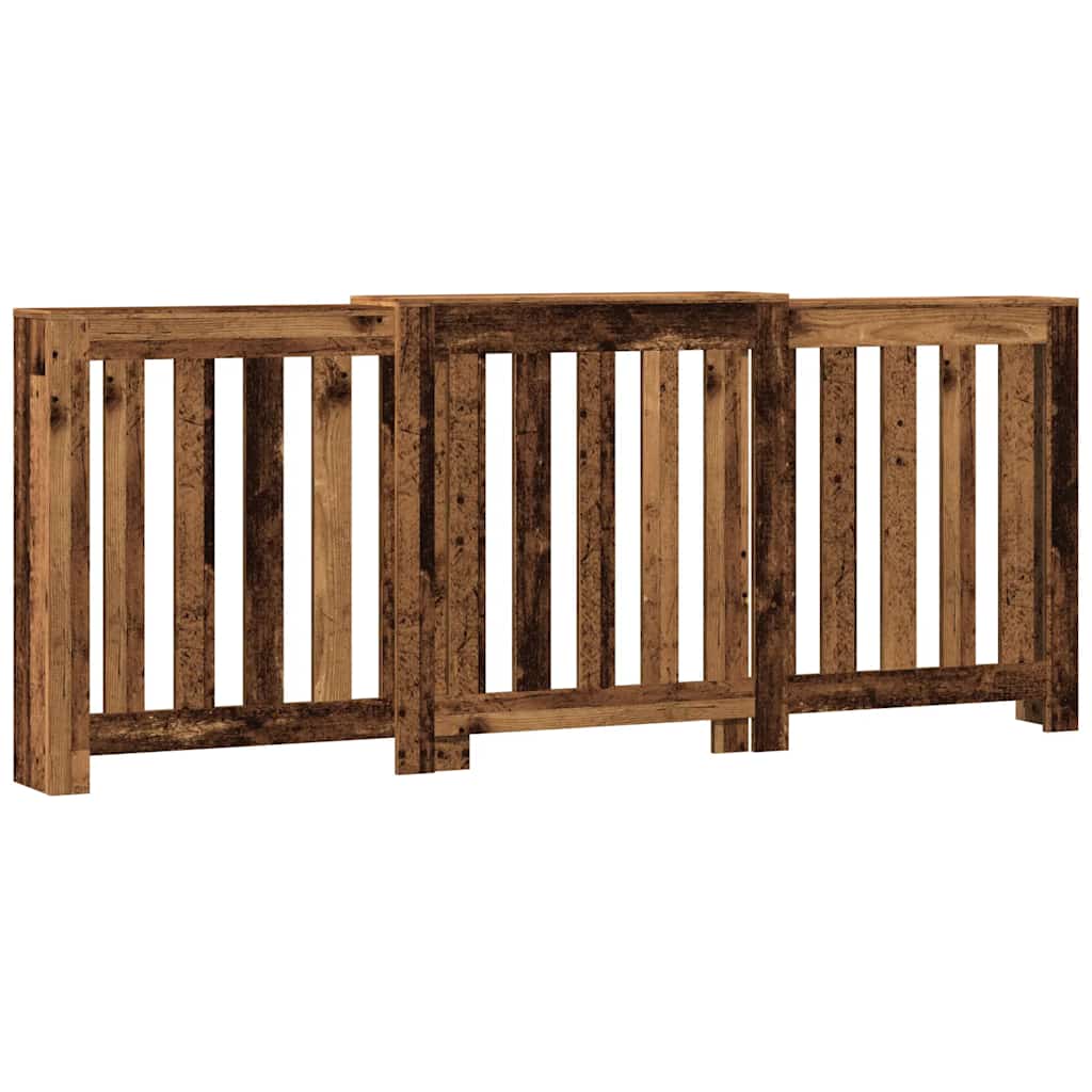 Konstrukce radiátoromu Vidaxl 205x21.5x83,5 cm Zpracované dřevo staré dřevo