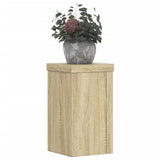 Vidaxl Planznormen 2 PCS 10x10x18 cm veraarbechte Holz Sonoma Oaka