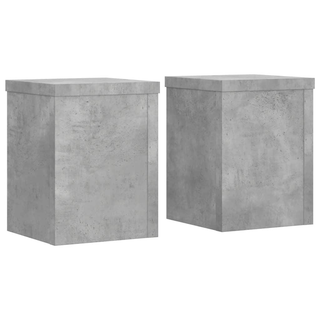 VidaXL Planting stands 2 st 15x15x20 cm processed wood concrete price
