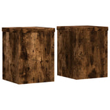 Standardy rostlin Vidaxl 2 ST 15X15X20 CM Vlastní dub z kouře