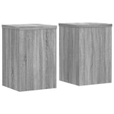 Vidaxl Planznormen 2 st 20x20x30 cm veraarbechte Holz Greyoma