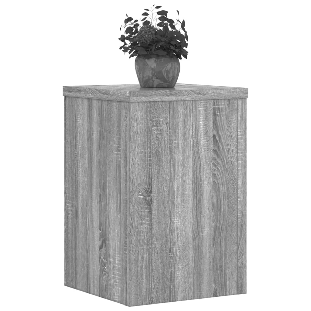 Vidaxl Planznormen 2 st 20x20x30 cm veraarbechte Holz Greyoma