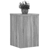 Vidaxl Planznormen 2 st 20x20x30 cm veraarbechte Holz Greyoma