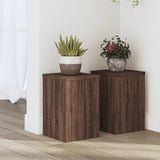 Vidaxl Planznormen 2 st 20x20x30 cm veraarbechte Holzbrong Fake