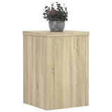 Standardy rostlin Vidaxl 2 ST 25x25X35 cm Zpracované dřevo Sonoma Oak