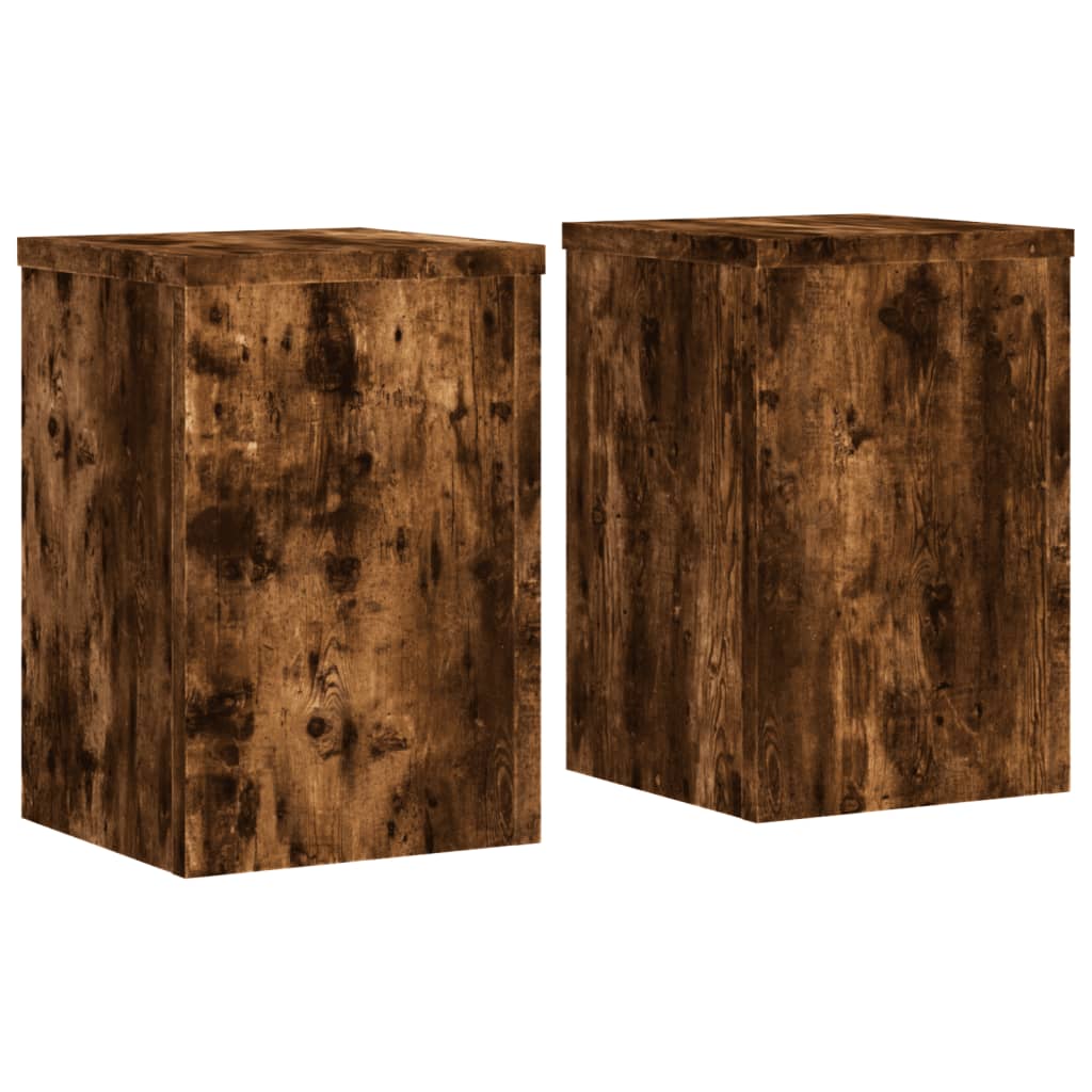 Normes de l'usine Vidaxl 2 ST 25x25x35 cm en bois de bois de bois de bois propriété