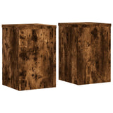 Normes de l'usine Vidaxl 2 ST 25x25x35 cm en bois de bois de bois de bois propriété