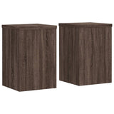 Vidaxl Planznormen 2 st 25x25x35 cm veraarbechte Holzbrong Fake