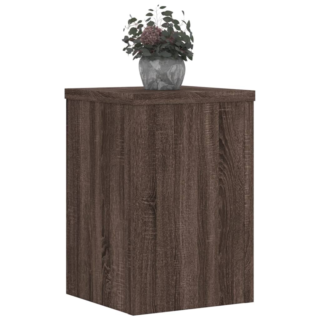 Vidaxl Planznormen 2 st 25x25x35 cm veraarbechte Holzbrong Fake