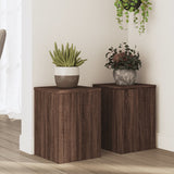 Vidaxl Planznormen 2 st 25x25x35 cm veraarbechte Holzbrong Fake