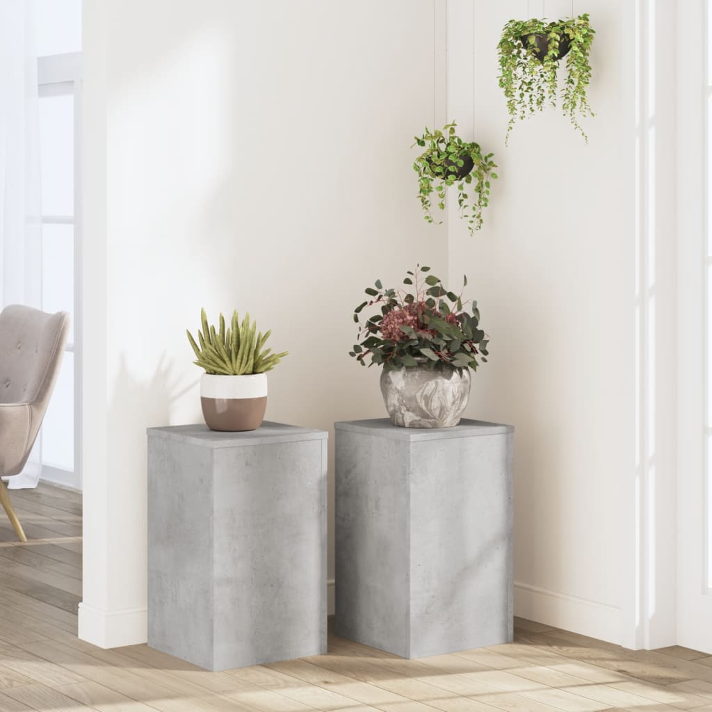 Výsadba Vidaxl stojany 2 ks 30x30x50 cm Zpracované dřevěné betonové ceny