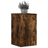 Standardy rostlin Vidaxl 2 ST 30x30X50 cm Vlastní dřevo uzený dub